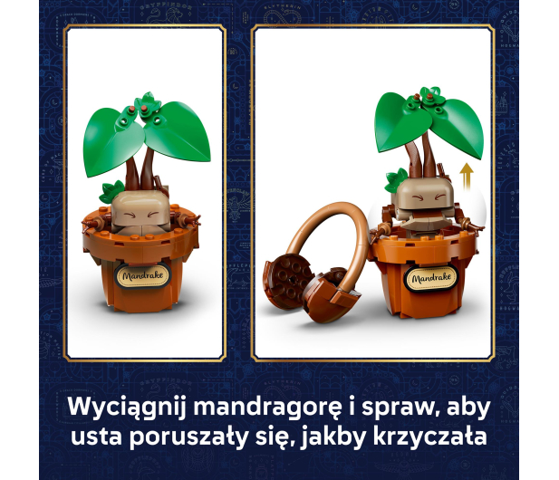 LEGO HARRY POTTER 76474 Rośliny z lekcji zielarstwa w Hogwarcie - 1529861 - zdjęcie 5